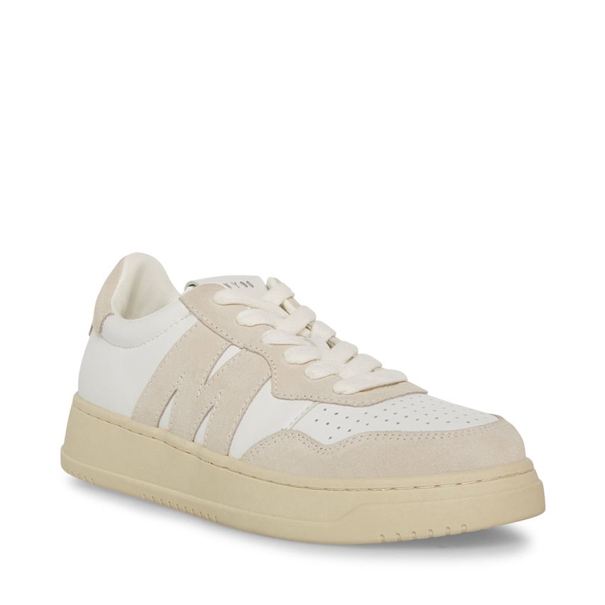 White Steve Madden Jazz Women's Sneakers | PH 7294IGP